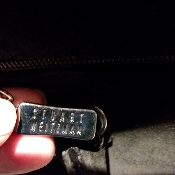 💖Host Pick- Stuart Weitzman suede satchel - Picture 7 of 9